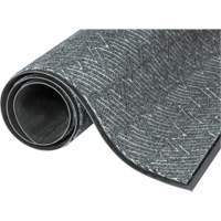 Triathlon Performance Entrance Mats, Wiper/Scraper, 6' x 10' x 7/16", Cool Grey Canadian Safety Group Inc.