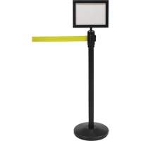 Sign Frame for Crowd Control Post, Black Canadian Safety Group Inc.