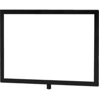 Porte-enseigne horizontal robuste pour montant classique, Noir Canadian Safety Group Inc.