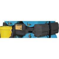 Porte-barils &agrave; empiler pour gestion de la distribution EcoPolyBlend, 46" lo x 48" la x 12" ha Canadian Safety Group Inc.