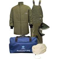 Arcguard Revolite 2XL Arc Flash Suit Kit with Lift Front Hood, 40 cal/cm² Canadian Safety Group Inc.