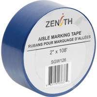 Ruban pour marquage d'all&eacute;es, 2" x 108', PVC, Bleu Canadian Safety Group Inc.