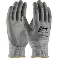 Gants r&eacute;sistants aux coupures G-Tek PolyKor, Taille Petit, Calibre 13, Rev&ecirc;tement Polyur&eacute;thane, Enveloppe en Poly&eacute;thyl&egrave;ne, ASTM ANSI niveau A4/EN 388 niveau 5/EN 388 niveau D Canadian Safety Group Inc.