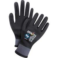 Gants enduits ZX-30° de premi&egrave;re qualit&eacute;, Moyen, R&ecirc;vetement Mousse de PVC, Calibre 15, Enveloppe en Nylon Canadian Safety Group Inc.