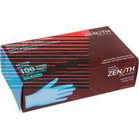 Gants tactiles jetables de calibre m&eacute;dical, Grand, Nitrile/vinyle, 4,5 mils, Sans poudre, Bleu, Classe 2 Canadian Safety Group Inc.