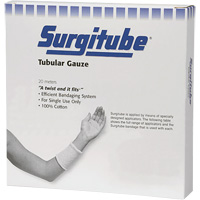 Gaze tubulaire Surgitube, Rouleau, 65-1/2' lo x 1-1/2" la, Dispositif m&eacute;dical Non m&eacute;dical Canadian Safety Group Inc.