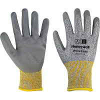 Gants de protection contre les coupures WorkEasy, Taille 6/T-petit, Calibre 13, Rev&ecirc;tement Polyur&eacute;thane, Enveloppe en PEHP/Fibre de verre, ASTM ANSI niveau A2/EN 388 niveau B Canadian Safety Group Inc.