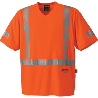 6900 CoolPass&reg; UV Protection Safety T-Shirt, 2X-Large, High Visibility Orange Canadian Safety Group Inc.