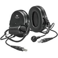 Casque VI NIB avec deux fils de sortie Peltor ComTac, Style Cordon cervical, 22 dB Canadian Safety Group Inc.