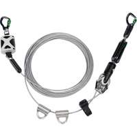 Temporary Horizontal Lifeline, Galvanized Cable Canadian Safety Group Inc.