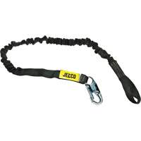 Arc Flash Shock Absorbing Lanyard, 6', Locking Snap Hook Center, Choke-Off Loop Leg Ends, Nylon Canadian Safety Group Inc.