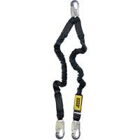 Arc Flash Lanyard, 4', Locking Snap Hook Center, Locking Snap Hook Leg Ends, Nylon Canadian Safety Group Inc.