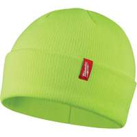 Tuque &agrave; revers haute visibilit&eacute;, Taille unique, Vert Canadian Safety Group Inc.