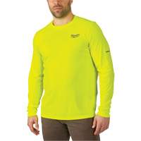 Workskin Lightweight High Visibility Shirt, Men's, Small, Yellow Canadian Safety Group Inc.