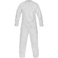 Combinaison non st&eacute;rile de fabrication &eacute;co-efficace CleanMax, Moyen, Blanc, Microporeux Canadian Safety Group Inc.