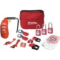 Premier Lockout Kit with Zenex Thermoplastic Locks, Electrical Kit, 16 Components Canadian Safety Group Inc.