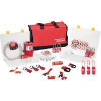 Premier Lockout Kit with Zenex Thermoplastic Locks, Electrical Kit, 27 Components Canadian Safety Group Inc.