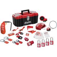 Premier Lockout Kit with Zenex Thermoplastic Locks, Electrical/Valve Kit, 27 Components Canadian Safety Group Inc.