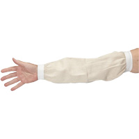 Manchettes, 18", Coton, Blanc Canadian Safety Group Inc.