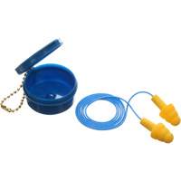E-A-R Ultrafit Premolded Earplugs, Corded, Pair - Plastic Case, 25 dB NRR, One-Size Canadian Safety Group Inc.