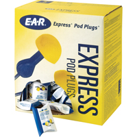 E-A-R Express Pod Plugs Earplugs, Uncorded, Bulk - Pillow Pack, 25 dB NRR, One-Size Canadian Safety Group Inc.