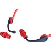 Replacement Banded Flanged Ear Plugs, 25 dB NRR, One-Size Canadian Safety Group Inc.
