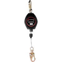 Dynamic Self-Retracting Lifeline, 20', Galvanized Steel, Swivel Canadian Safety Group Inc.