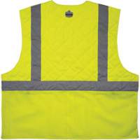 Chill-Its 6668 Safety Cooling Vest, Small, High Visibility Lime-Yellow Canadian Safety Group Inc.