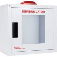 Grande armoire standard pour DEA avec alarme & stroboscope, Zoll AED Plus/Zoll AED 3/Cardio-Science/Physio-Control Pour, Non m&eacute;dical Canadian Safety Group Inc.