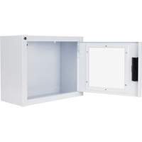 Armoire compacte standard pour DEA avec alarme, Philips/Defibtech/Heartsine Pour, Non m&eacute;dical Canadian Safety Group Inc.