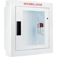 Grande armoire semi-encastr&eacute;e avec alarme, Zoll AED Plus/Zoll AED 3/Cardio-Science/Physio-Control Pour, Non m&eacute;dical Canadian Safety Group Inc.