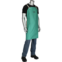 Tablier en satinette 100 % coton trait&eacute; FR Ironcat Dynamic, Salopette, Vert Canadian Safety Group Inc.