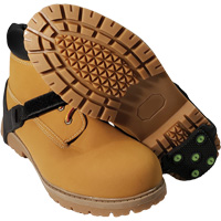 Dispositif de traction de talon Icetred, Caoutchouc/Carbure de tungst&egrave;ne, Traction Crampon, Taille unique Canadian Safety Group Inc.
