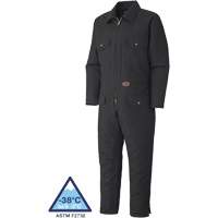 520A Combinaisons en toile de coton matelass&eacute;e, Hommes, Noir, Taille Petit Canadian Safety Group Inc.