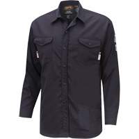 7742 Chemise de s&eacute;curit&eacute; ignifug&eacute;e FR-Tech, Petit, Bleu marin Canadian Safety Group Inc.
