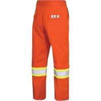 7763 FR-Tech&reg; 88/12 Arc Rated High-Visibility Safety Pants, 30, x 30, High Visibility Orange, 9.7 cal/cm² Canadian Safety Group Inc.