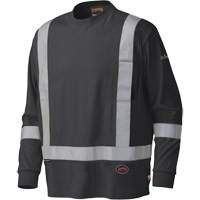 340SFA Chemise de s&eacute;curit&eacute; &agrave; manches longues ignifuge, Petit, Noir Canadian Safety Group Inc.