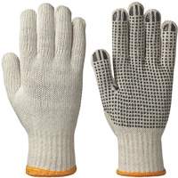 501 Gants tricot&eacute;s &agrave; points sur la paume, Poly/coton, Petit Canadian Safety Group Inc.