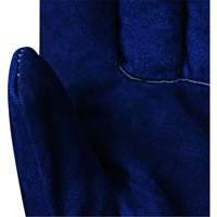 630 Gants d'appareilleur isol&eacute;s bleus, Taille unique, Paume en Cuir de vache refendu, Doublure en Boa Canadian Safety Group Inc.