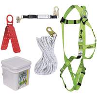 RK4-50 Ensemble de protection contre les chutes, Trousses pour couvreur de toit Canadian Safety Group Inc.