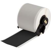 All-Weather Permanent Adhesive Label Tape, Vinyl, Black, 2" Width Canadian Safety Group Inc.