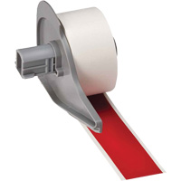 All-Weather Permanent Adhesive Label Tape, Vinyl, Red, 1" Width Canadian Safety Group Inc.
