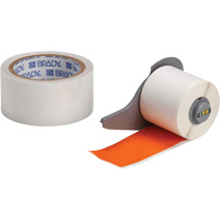 ToughStripe&reg; Ultra-Aggressive Adhesive Multi-Purpose Label Tape with Overlaminate, Polyester, Orange, 2" Width Canadian Safety Group Inc.