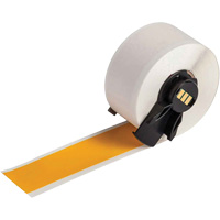 Multi-Purpose Label Tape, Vinyl, Yellow, 1" Width Canadian Safety Group Inc.