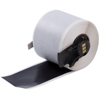 Multi-Purpose Label Tape, Vinyl, Black, 1.9" Width Canadian Safety Group Inc.
