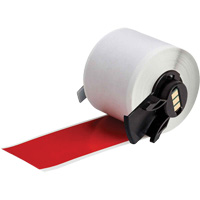Multi-Purpose Label Tape, Vinyl, Red, 1.9" Width Canadian Safety Group Inc.