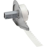 Harsh Environment Multi-Purpose Labels, Polyester, 0.35" L x 0.2" H, Black on Clear Canadian Safety Group Inc.