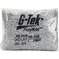 Gants r&eacute;sistants aux coupures G-Tek en tricot sans couture, Taille T-petit, Calibre 13, Rev&ecirc;tement Polyur&eacute;thane, Enveloppe en PolyKor, ASTM ANSI niveau A2/EN 388 niveau B Canadian Safety Group Inc.