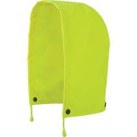 5401H Capuchon pour manteau de s&eacute;curit&eacute; imperm&eacute;able haute visibilit&eacute; ind&eacute;chirable en 300D trilob&eacute;, Jaune lime haute visibilit&eacute;, Polyester Canadian Safety Group Inc.
