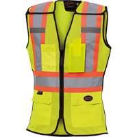 489 Veste de s&eacute;curit&eacute; d&eacute;tachable haute visibilit&eacute;, Jaune lime haute visibilit&eacute;, T-petit, Polyester Canadian Safety Group Inc.